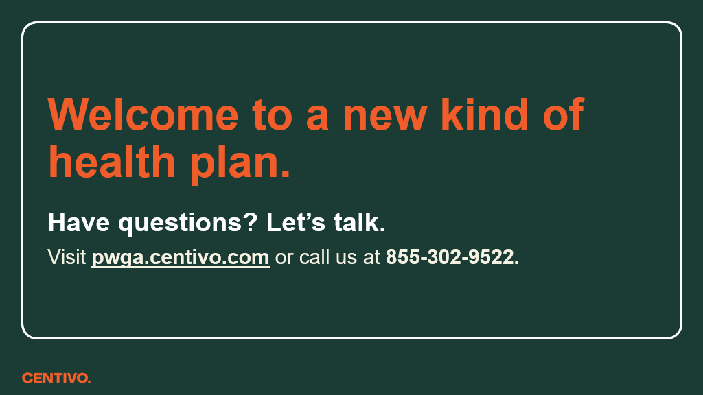 centivo welcome contact